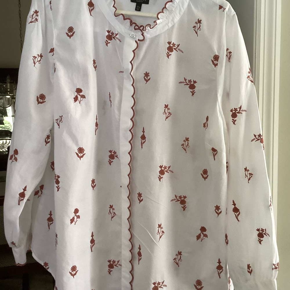 Talbots womens 2xp blouse